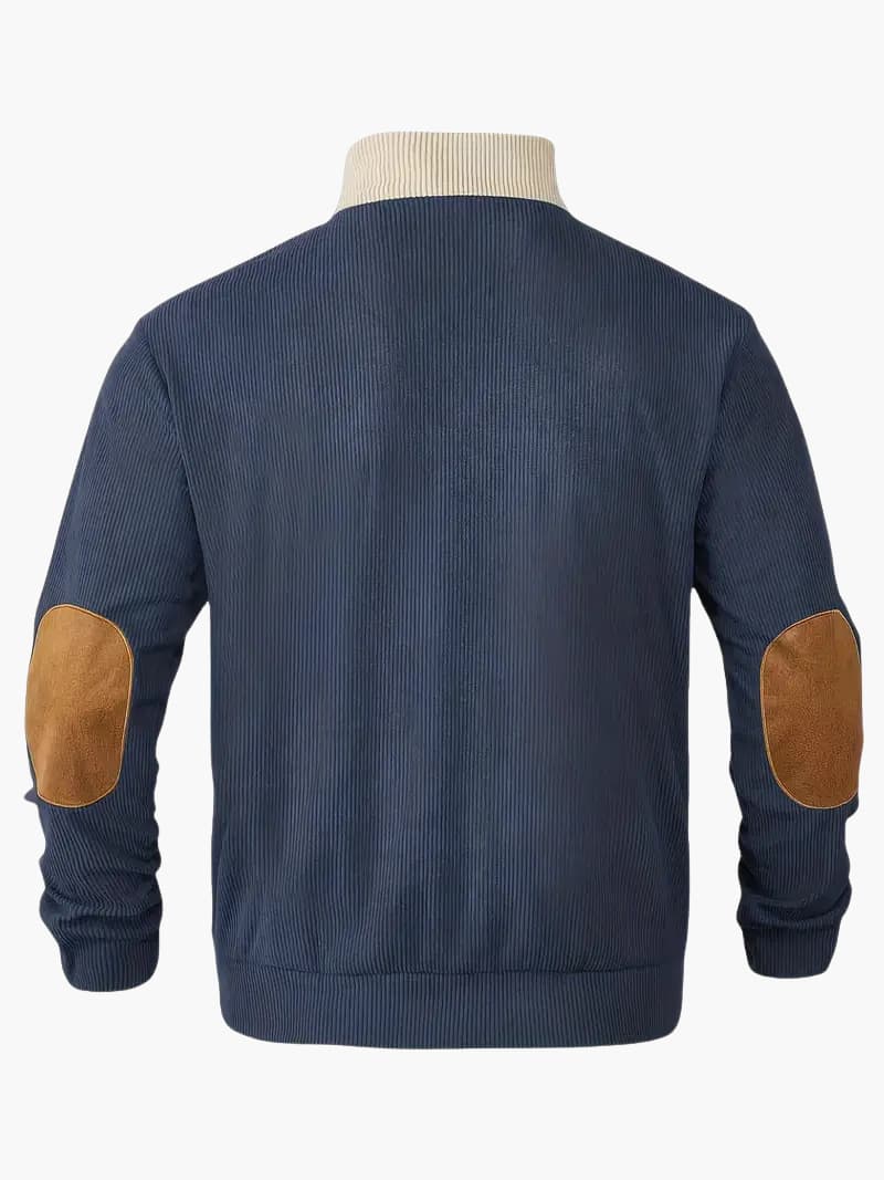Knit Sweater with Button Front