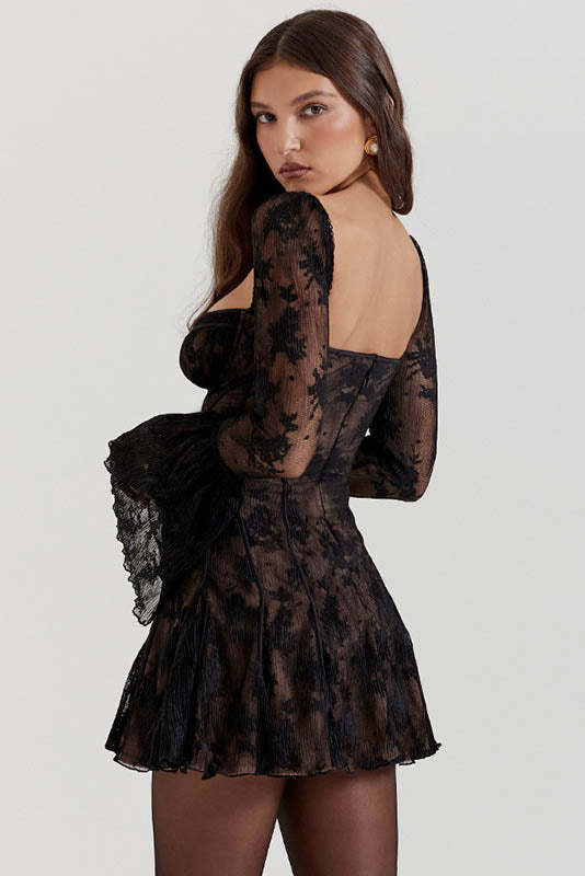 Midnight Muse Strapless Mini-Length Dress