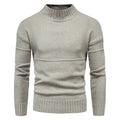 Wool Blend Sweater with Stand Collar