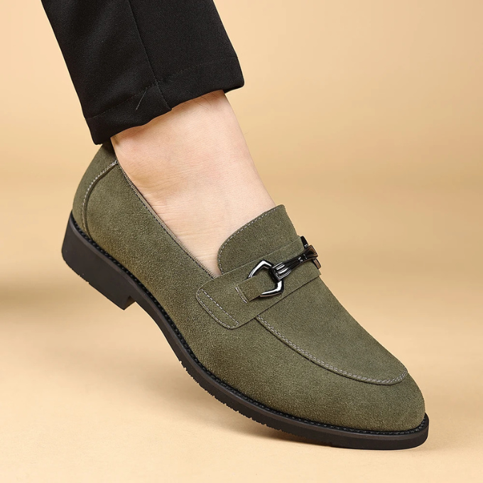 Refined Suede Loafers