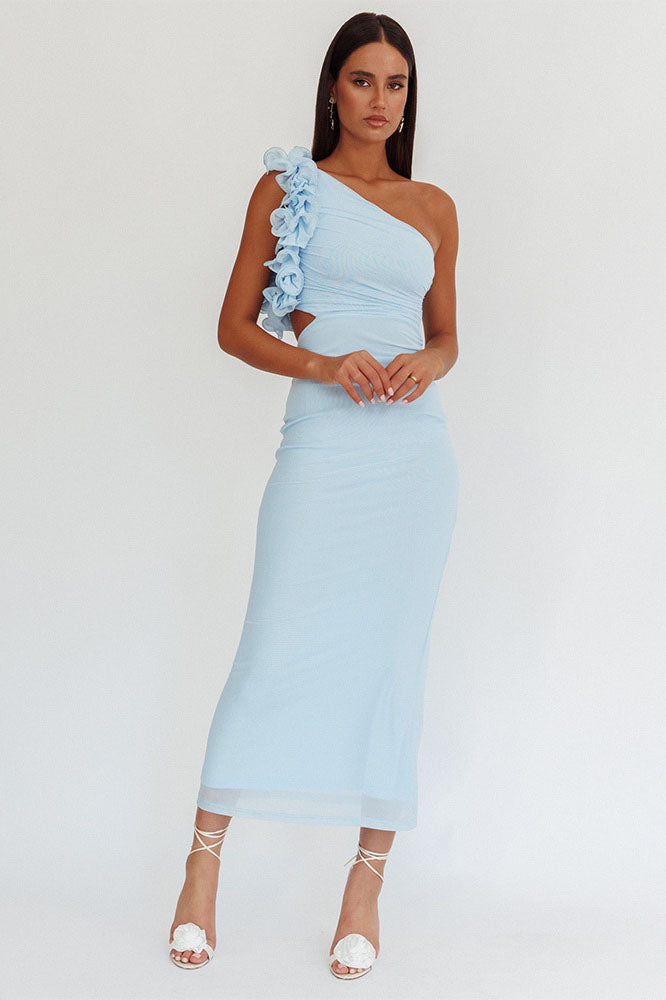 Sydney Fitted Maxi-Length Dress
