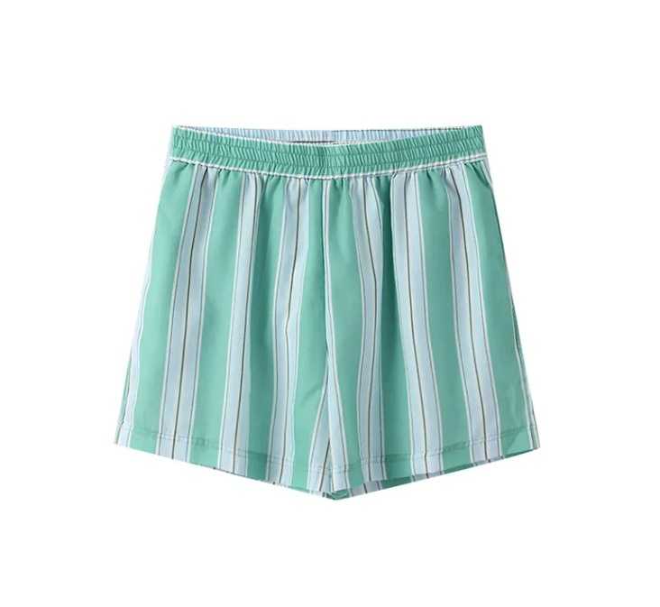Modern Stripes Shorts & Blouse