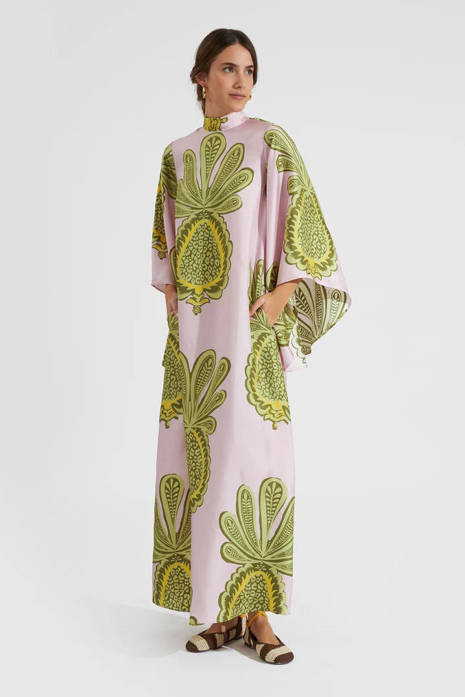 Modern Big Pineapple Pink Magnifico Dress