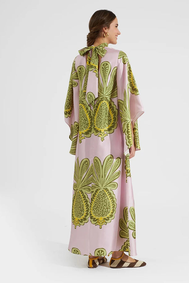 Modern Big Pineapple Pink Magnifico Dress