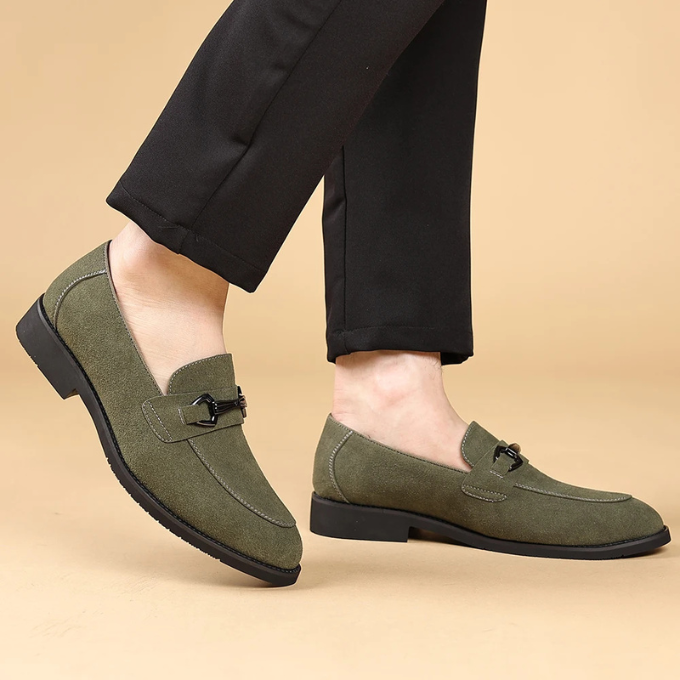 Refined Suede Loafers