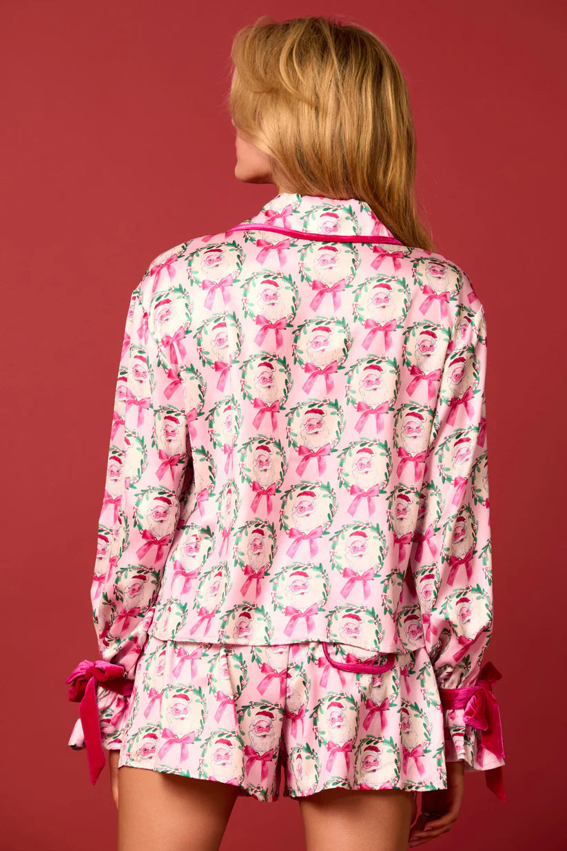 Coordinated Christmas Character Sprint Pajama Short Set