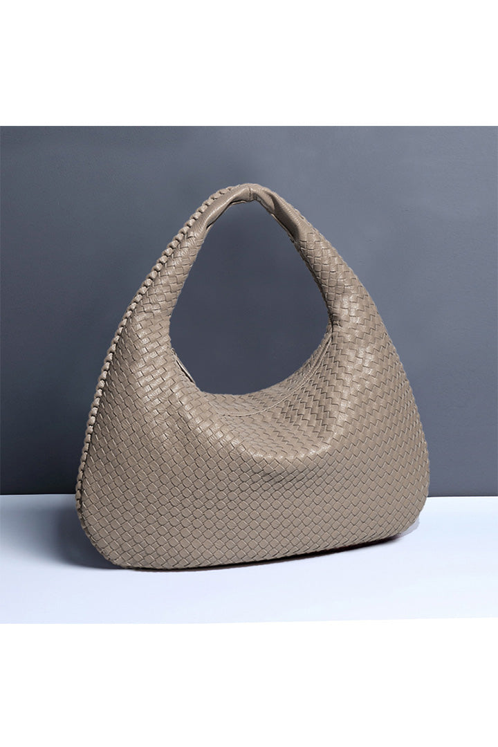 Modern Retro Crescent Bag