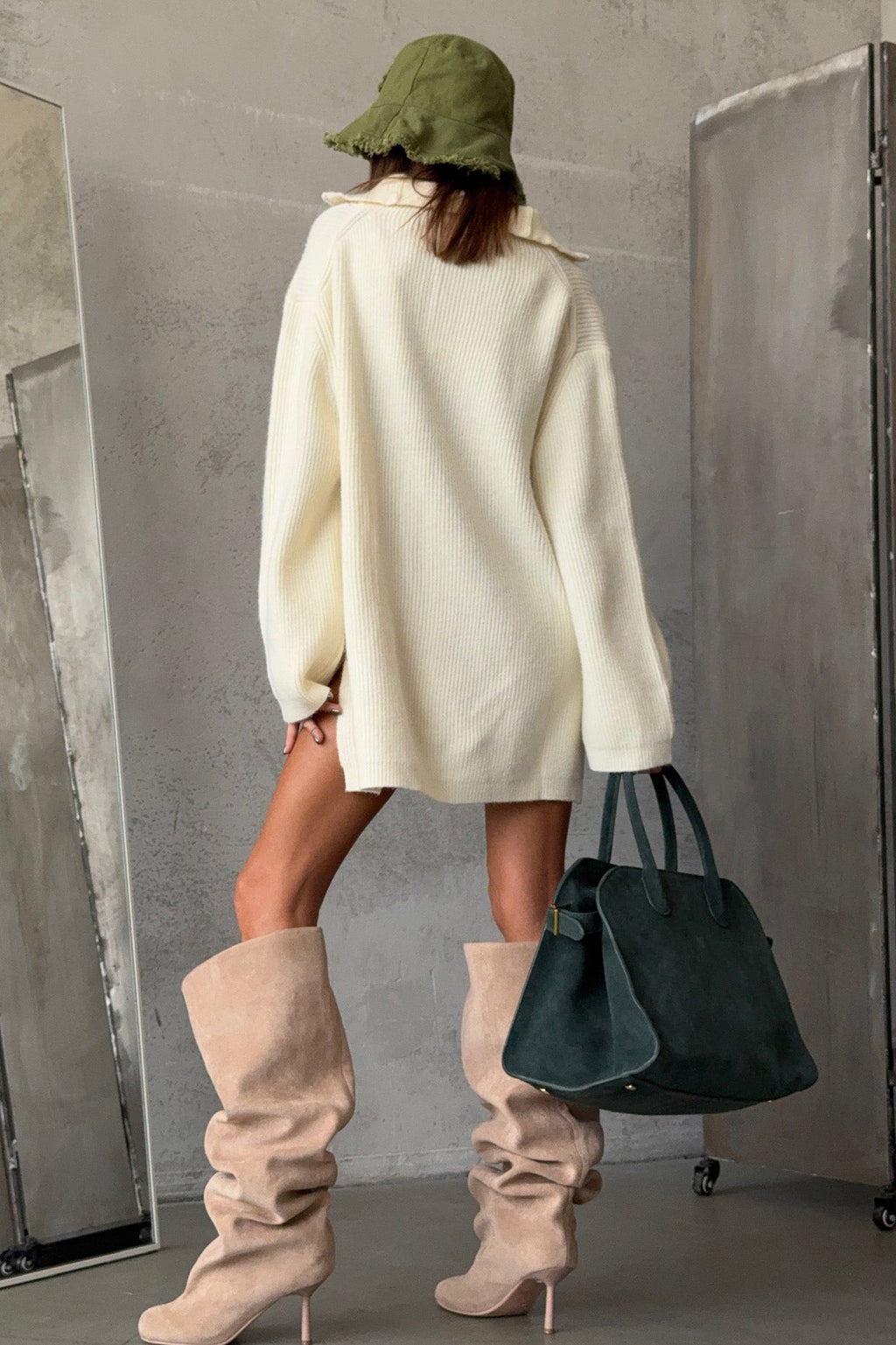 Fresh Spring Flower Knit Sweaters