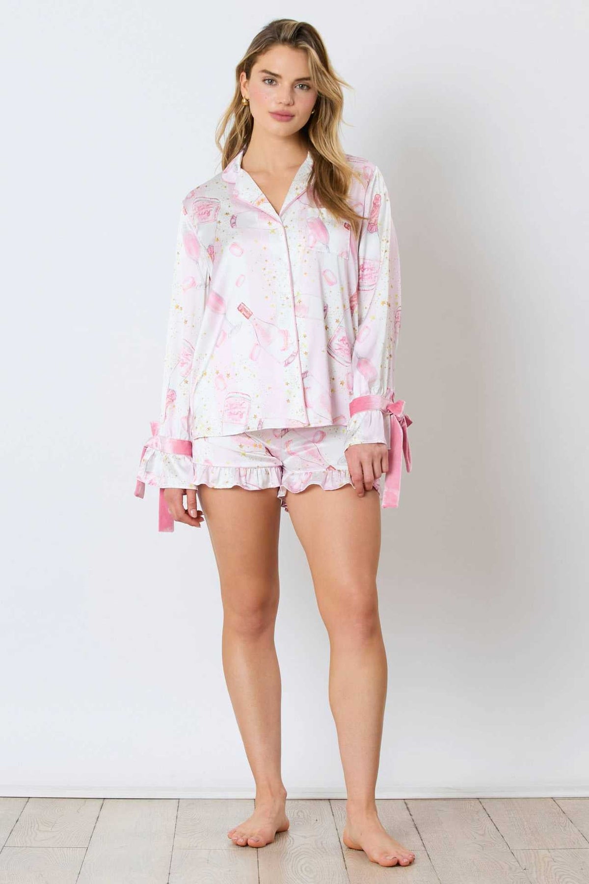 Coordinated Cute Pajama Set