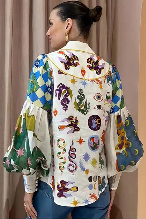 Balloon Sleeve Refined Shirt