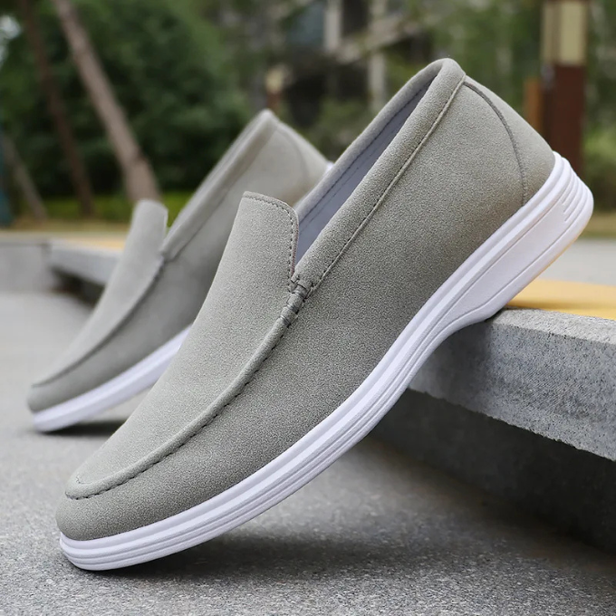 Suede Loafers with All-Day Comfort