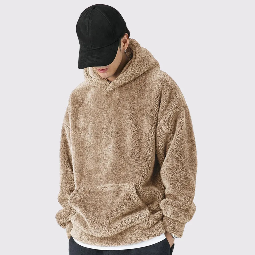 Warm Denim Hoodie