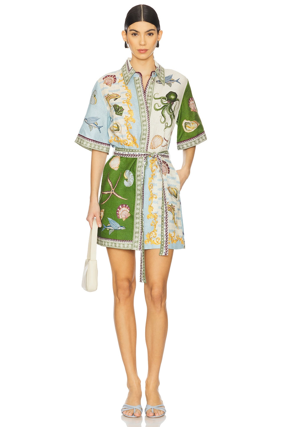 Bath House Mini-Length Dress