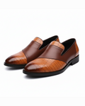 Refined Polished Leather Loafers