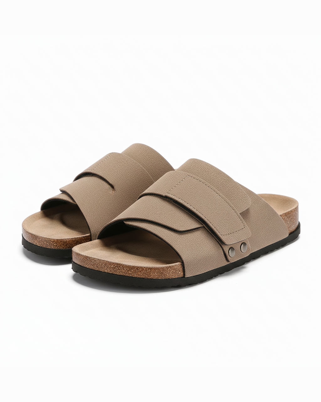 Casual Leather Slides
