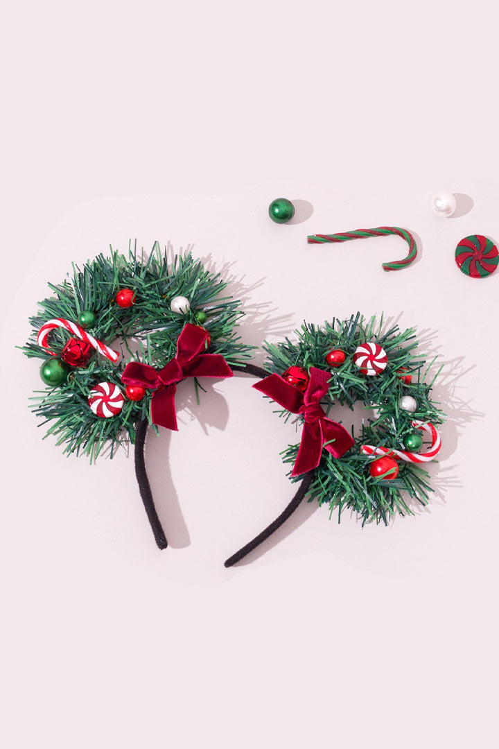 Modern Christmas Candy Headband