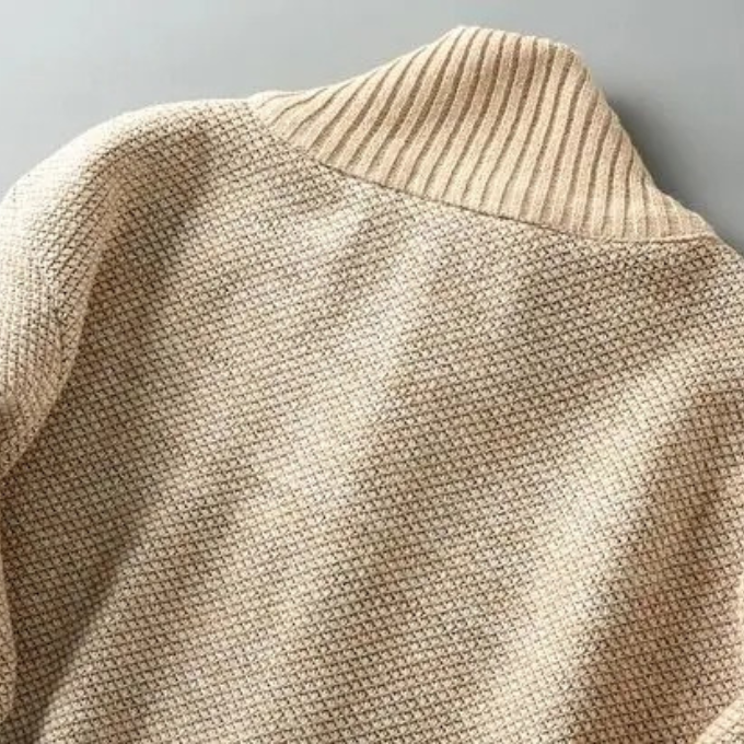Fleece Jacket with Plaid