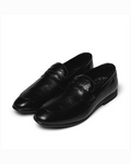 Polished Full-Grain Leather Loafers with Pointed Toe