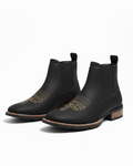 Chelsea Boots with Stacked Heel