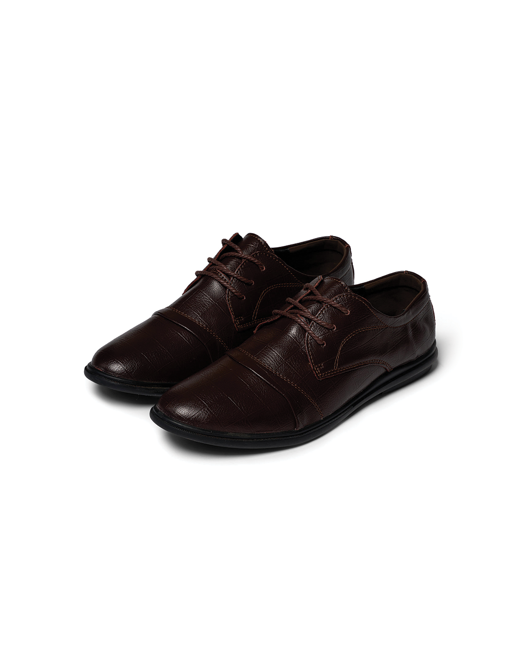 Full-Grain Leather Sneakers with Flexible Sole