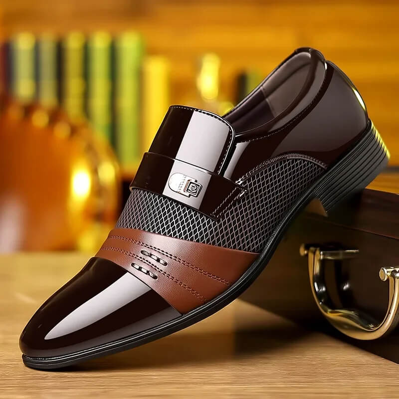 Refined Leather Shoes