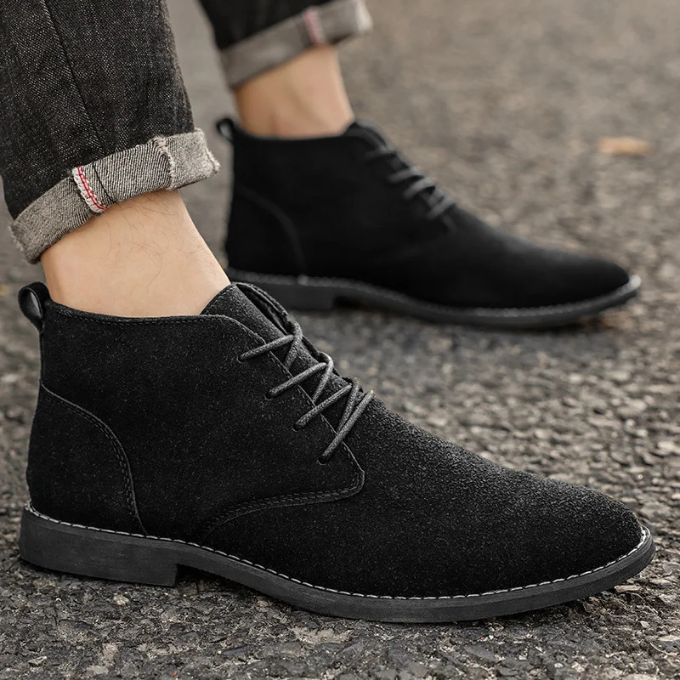 Suede Chukka Boots with All-Day Comfort
