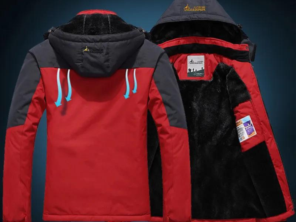 Fleece Jacket with Button Front