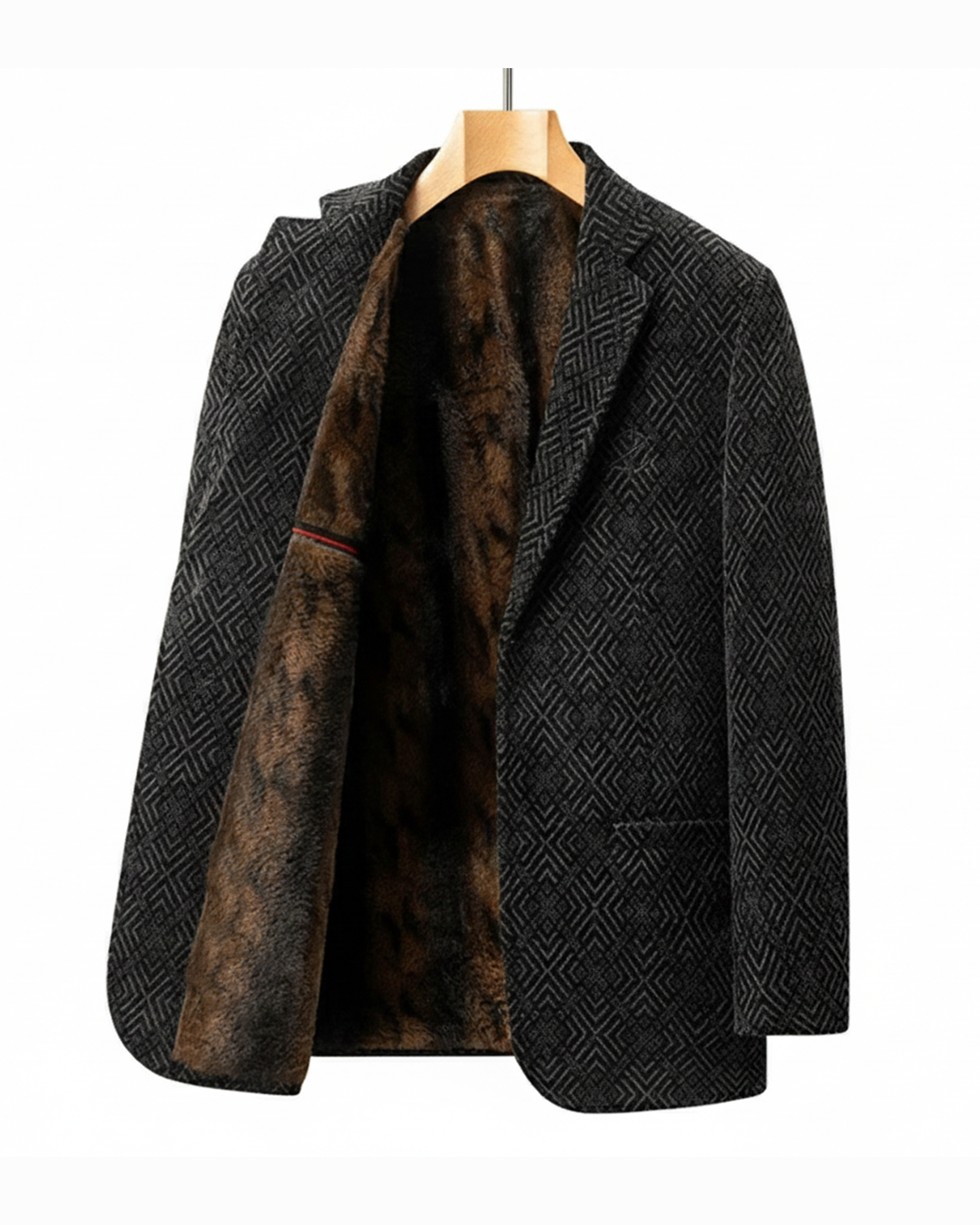 Lightweight Wool Blend Coat
