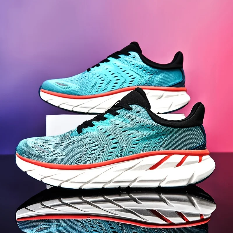 Mesh Knit Sneakers with Lightweight Construction