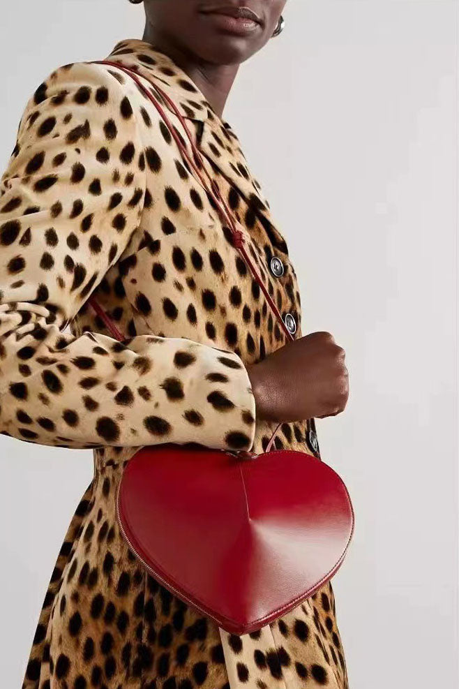 Modern Korean Japanese Style Cute Heart Phone Bag