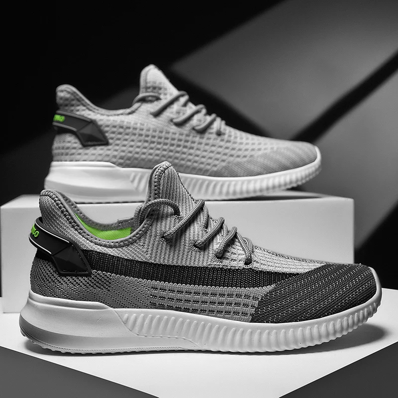 Mesh Sneakers with Cushioned Insole