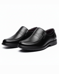 Leather Loafers with Semi-Gloss Finish