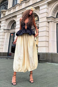 Retro Baring Top & Trousers Set