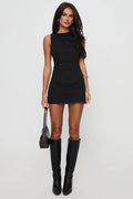Pure Allure Sleeveless Mini-Length Dress