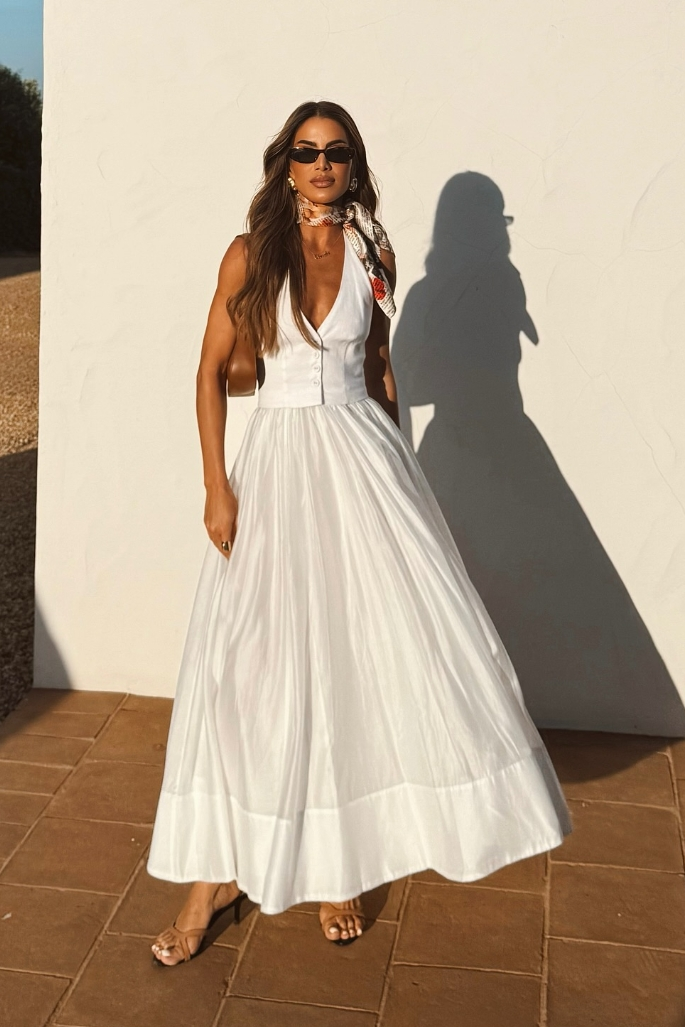 Goodard Refined Maxi-Length Dress