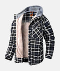 Lightweight Flannel Denim Jacket