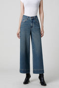 Petite High-Waisted Wide-Leg Jeans
