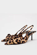 Modern Leopard Print High Heels