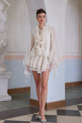 Zelinfell Ruffles Mini-Length Dress