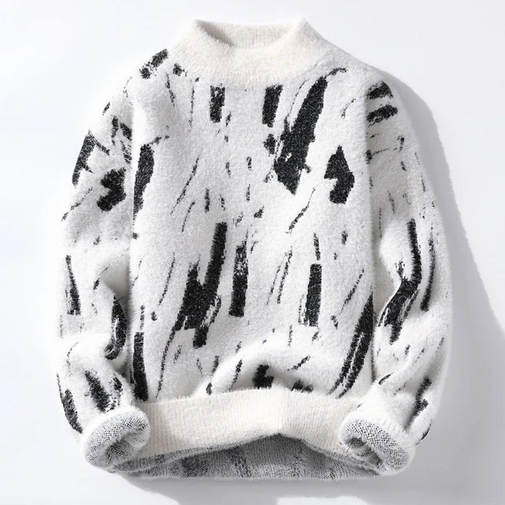 Knit Sweater with Relaxed Fit