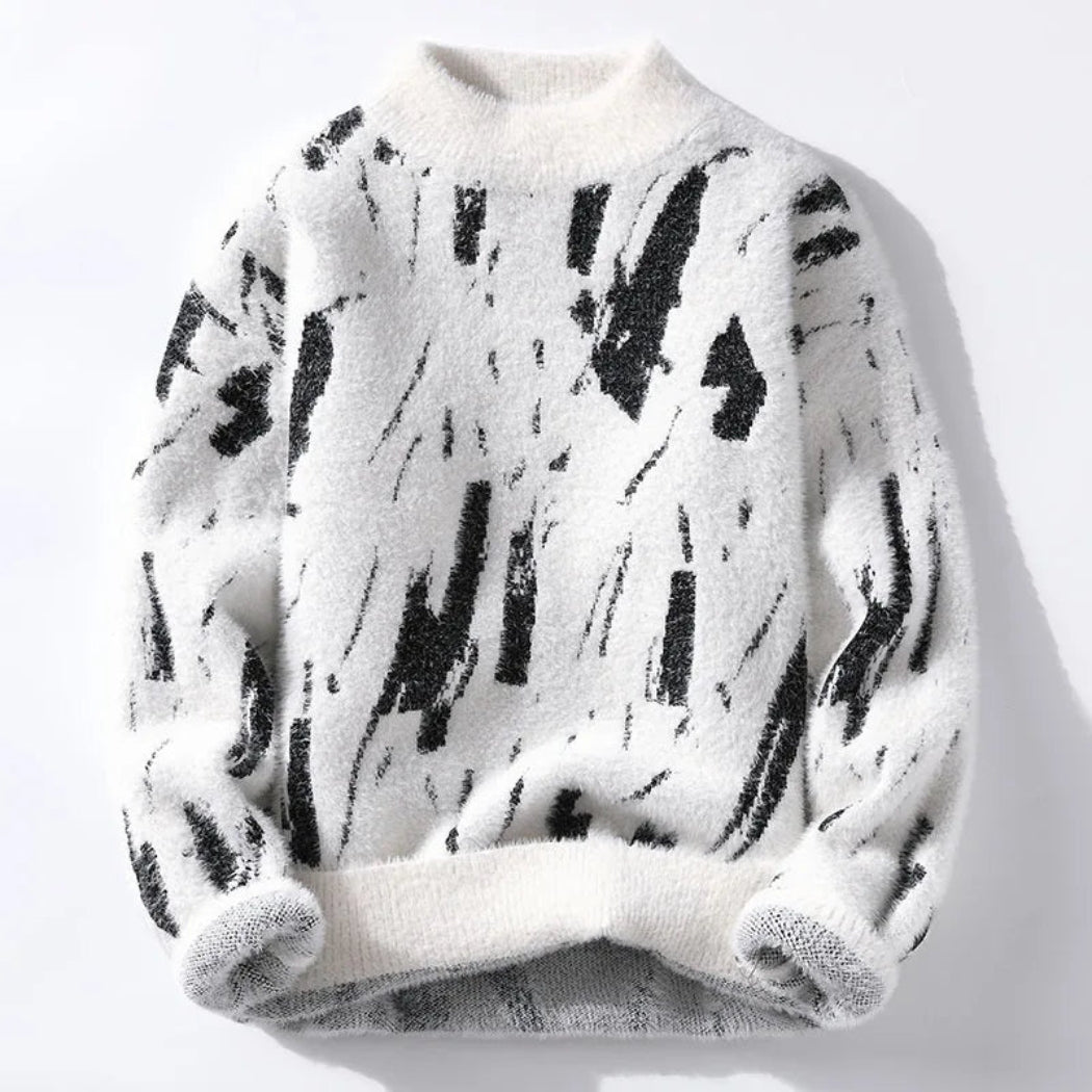 Knit Sweater with Relaxed Fit