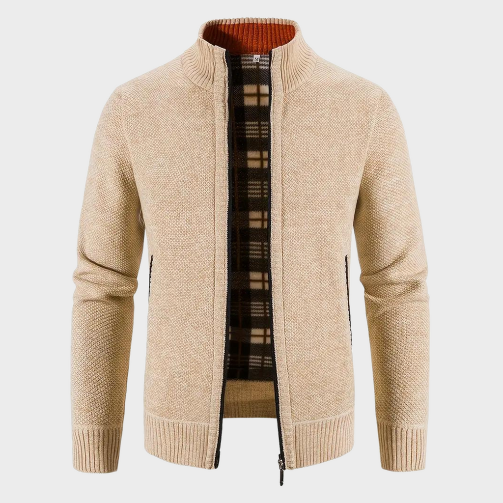 Breathable Knit Cardigan with Longline Cut