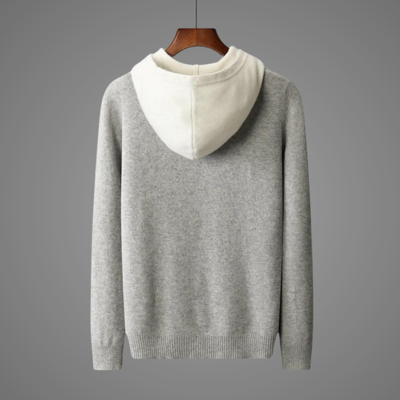 Breathable Wool Blend Hoodie