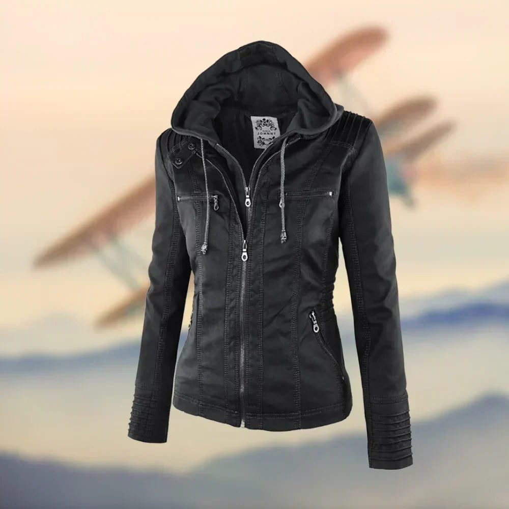 Handcrafted Leather Jacket in Italian Leather