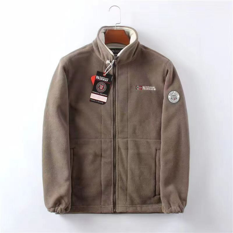 Warm Corduroy Fleece Jacket