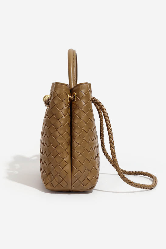 Modern Light & Shadow Artistic Woven Tote