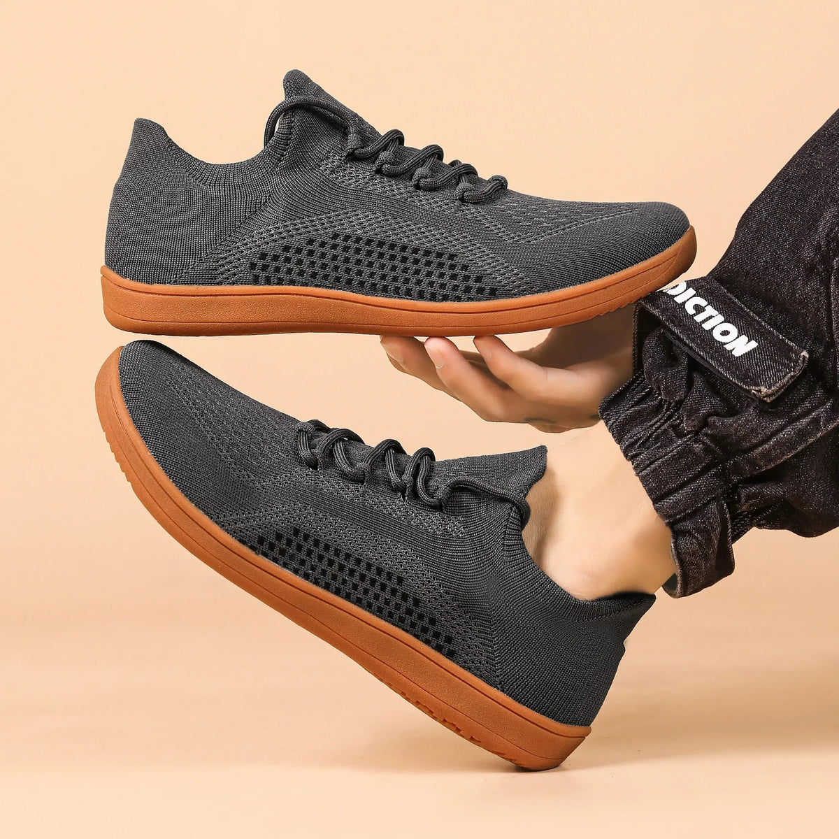 Knit Sneakers with Lightweight Construction