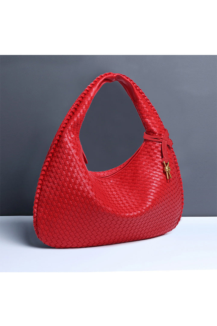 Modern Retro Crescent Bag