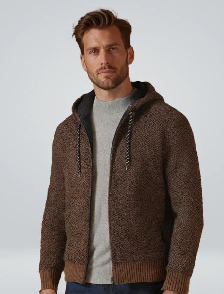 Corduroy Hoodie with Lined