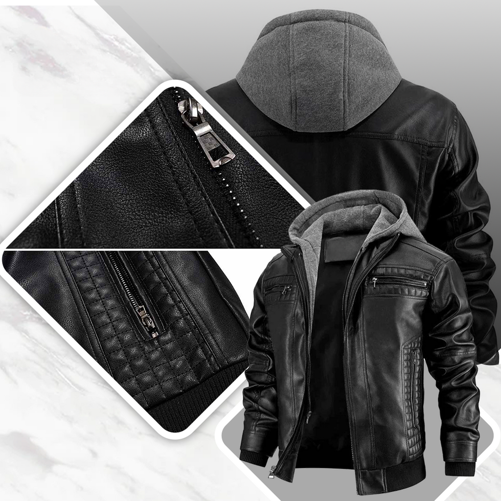 Leather Vest with Lined